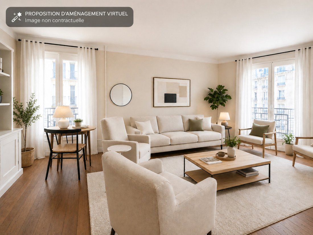 Apartment in Champerret-Berthier, Paris 17e Arrondissement, Paris 1 - 18209446