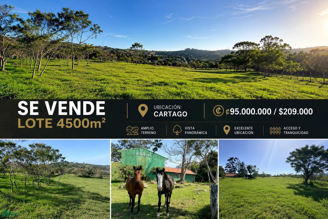 Land in El Tejar de El Guarco, Cartago Province, Costa Rica 1 - 18370544