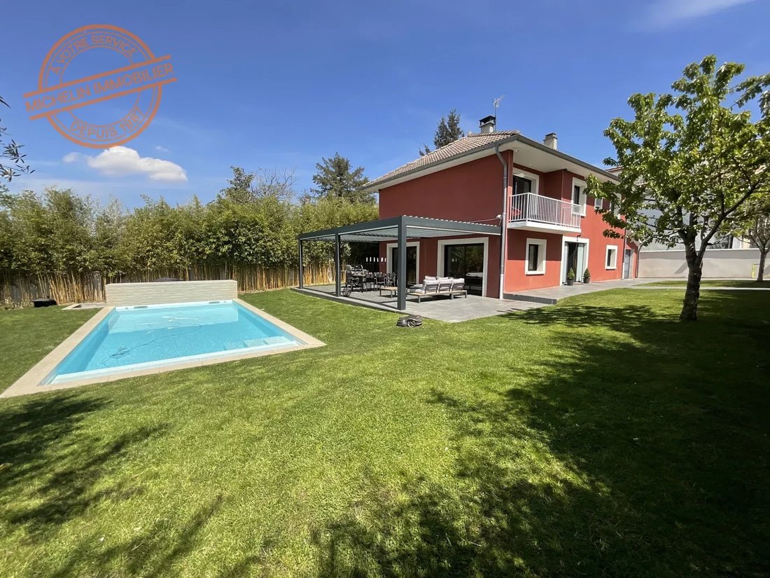 Villa a Champagne-au-Mont-d'Or, Auvergne-Rodano-Alpi, Francia 1 - 12407616