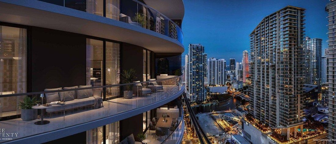 Appartement à Miami, Floride, États-Unis 1 - 18766297