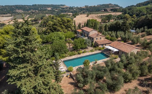 Maisons de campagne à Casale Marittimo, Toscane, Italie 1