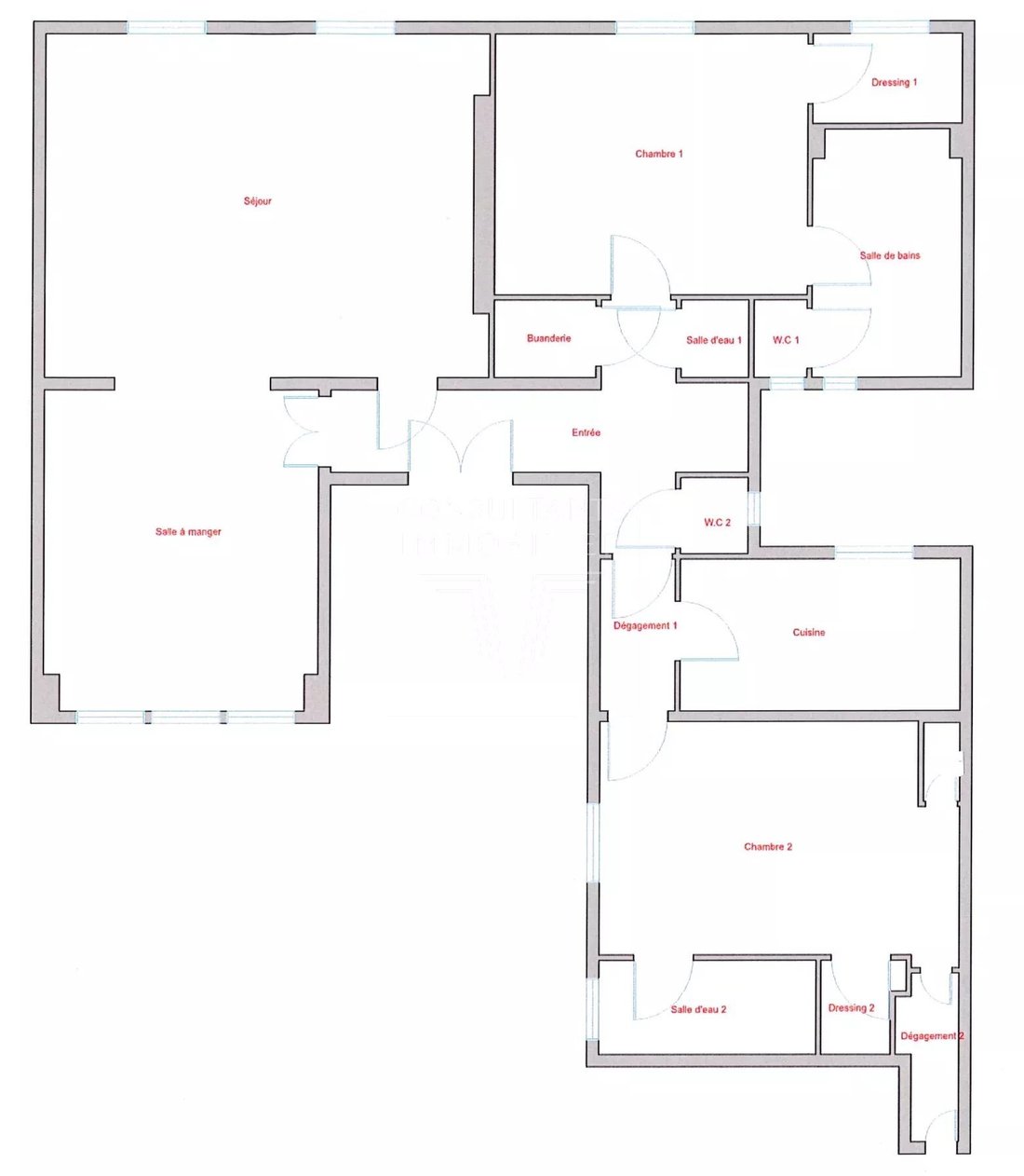Apartment in Hoche-Friedland, Paris 8e Arrondissement, Paris 5 - 18769703