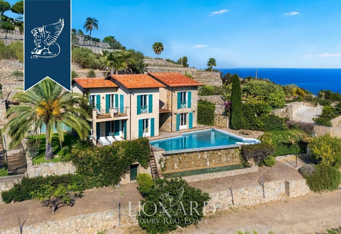 Villa en Madonna della Ruota - Arziglia, Bordighera, Liguria 1 - 18772789