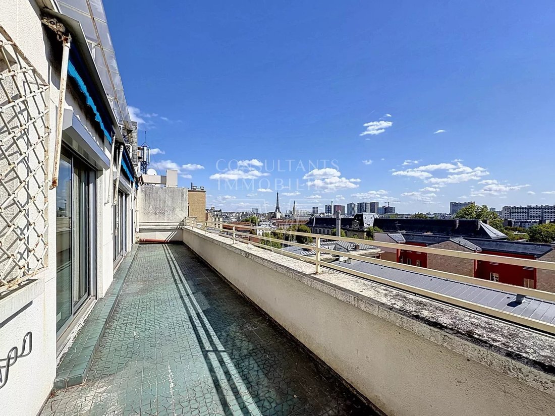 Appartement à Auteuil Sud, Paris 16e Arrondissement, Paris 3 - 18350959