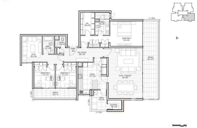Apartment in Las Condes, Santiago Metropolitan Region, Chile 2 - 18773010