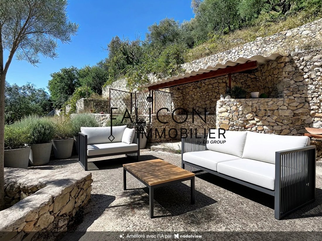 Villa à Cantaron, Provence-Alpes-Côte d'Azur, France 2 - 18769293