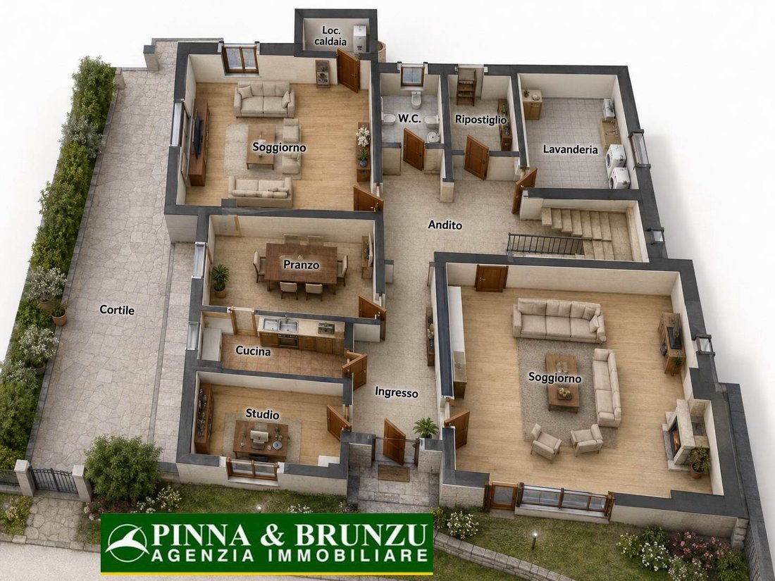 Villa in Regioni - Torangius - Su Brugu, Oristano, Sardinien 1 - 18772606