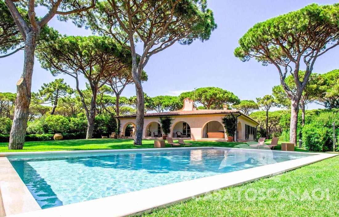 Villa en Rocchette-Roccamare-Riva del Sole, Castiglione della Pescaia, Toscana 3 - 18772611