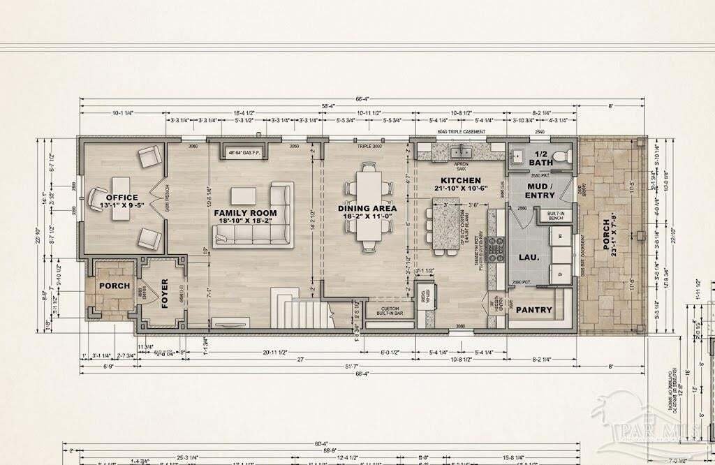 Maison à Pensacola, Floride, États-Unis 3 - 18303619