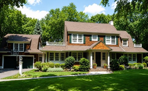 Maison à Roslyn Estates, État de New York, États-Unis 1