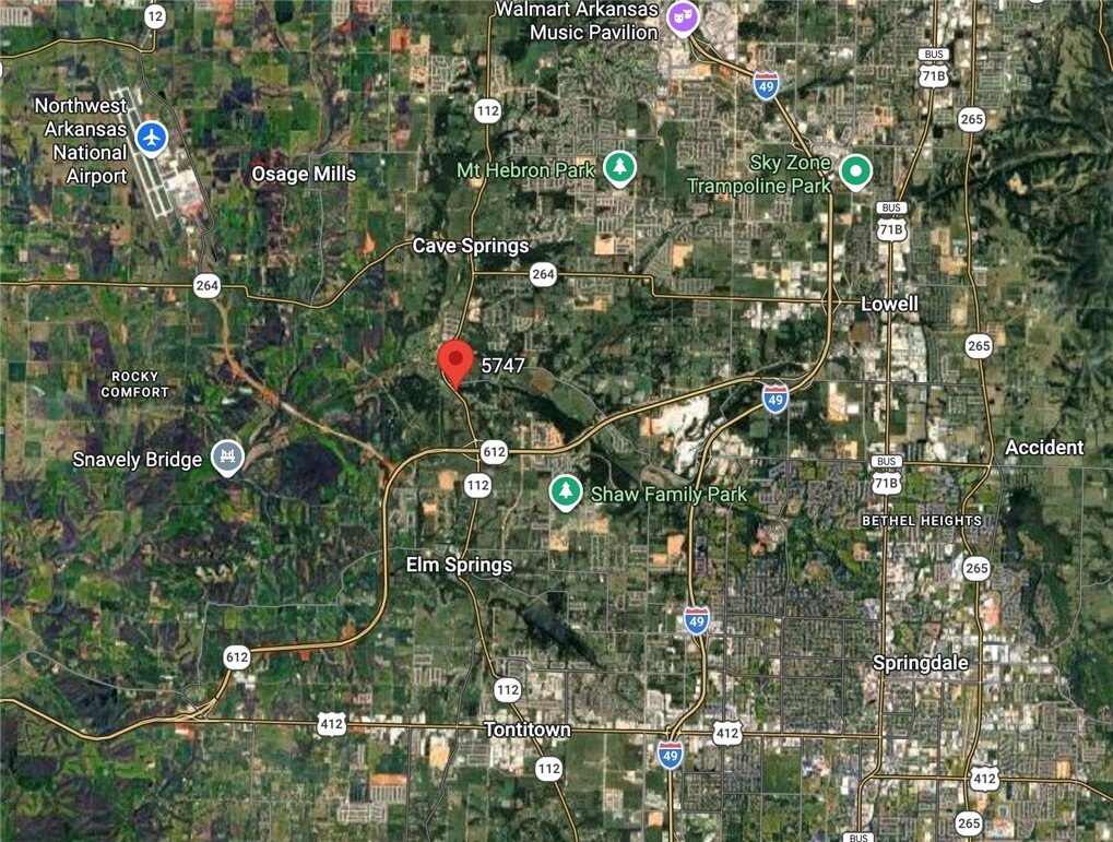 Terrain à Tontitown, Arkansas, États-Unis 4 - 17006311