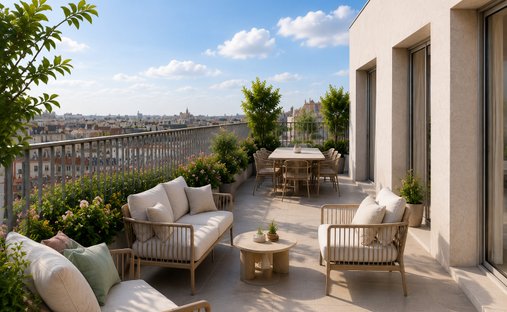 Appartamento a Epinettes-Bessières, Paris 17e Arrondissement, Parigi 1
