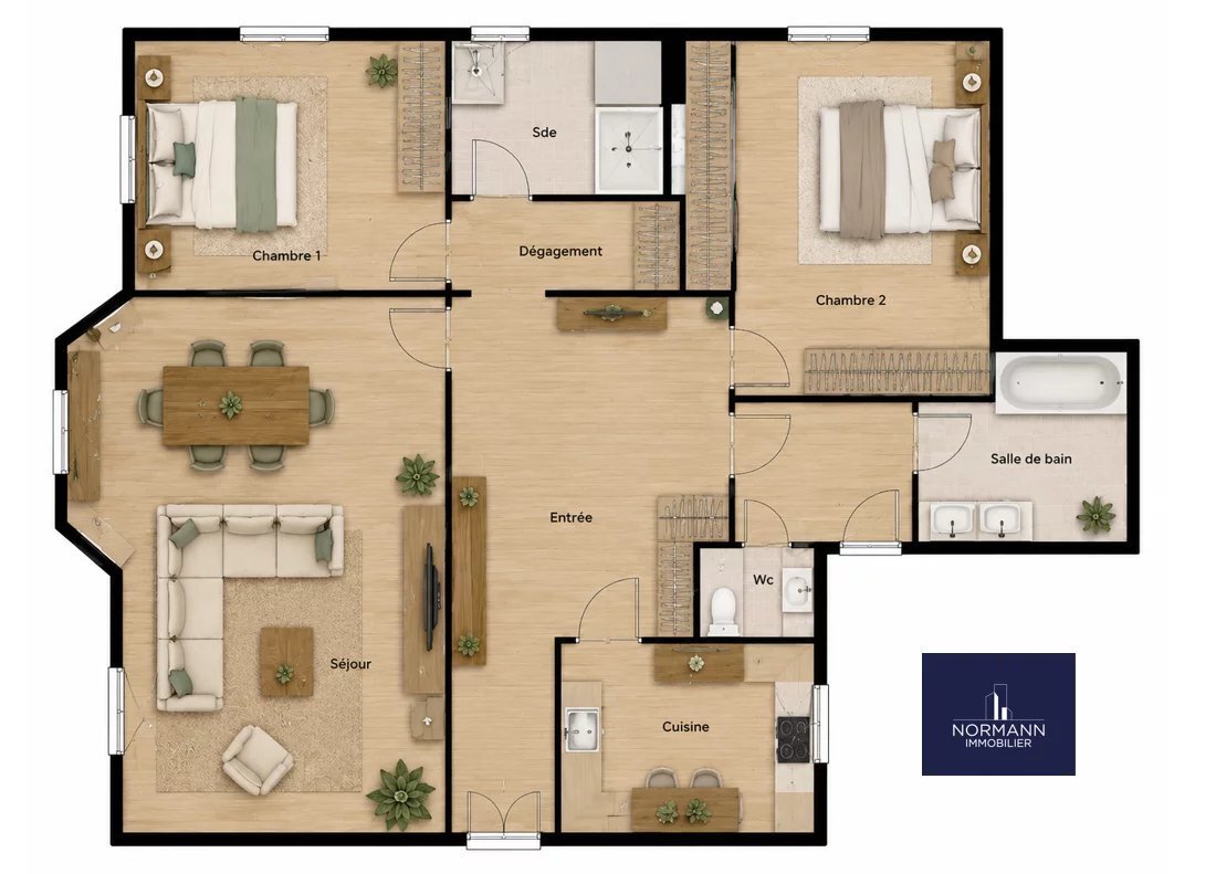 Apartamento en Bois de Boulogne, Paris 16e Arrondissement, París 1 - 18772697