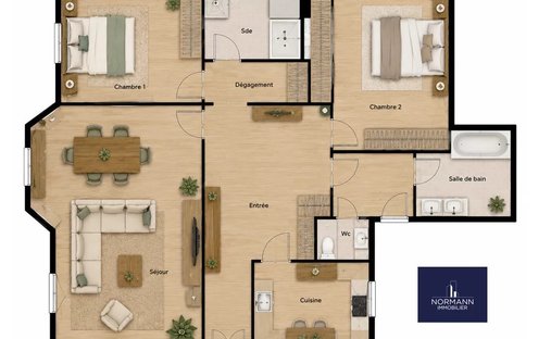 Appartement à Bois de Boulogne, Paris 16e Arrondissement, Paris 1