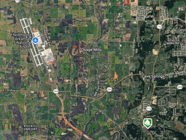 Terrain à Tontitown, Arkansas, États-Unis 1 - 17006311