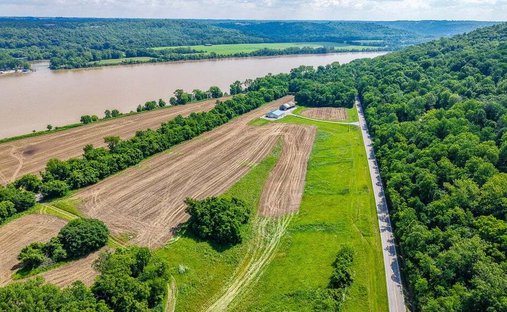 Corps de ferme à Augusta, Kentucky, États-Unis 1
