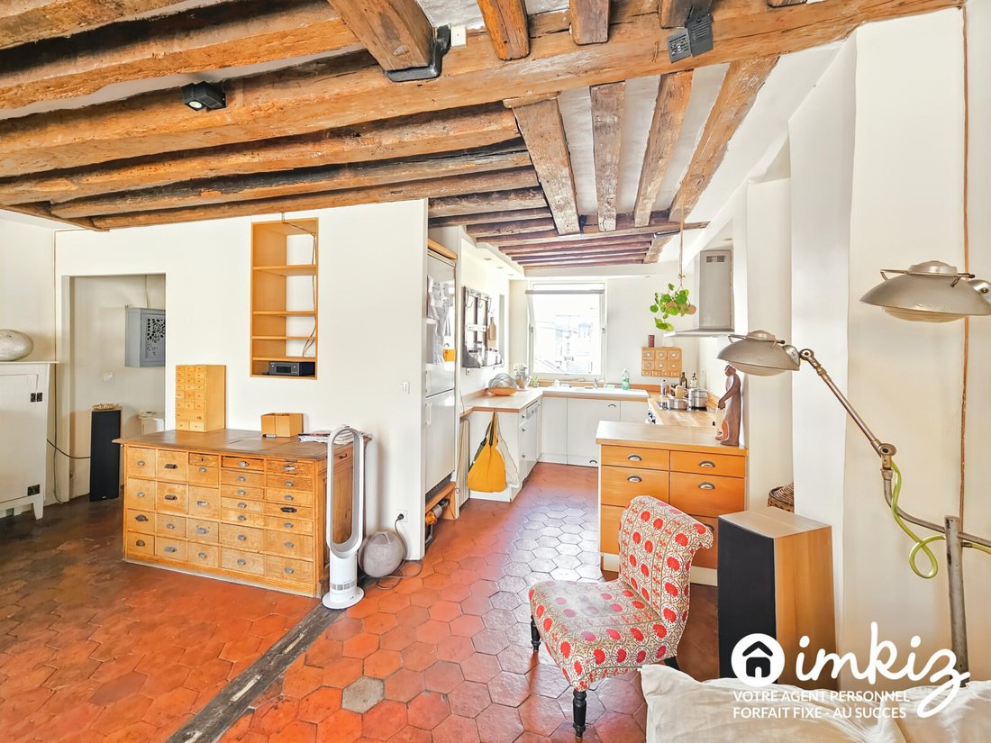 Wohnung in Sorbonne, Paris 5e Arrondissement, Paris 5 - 18774232