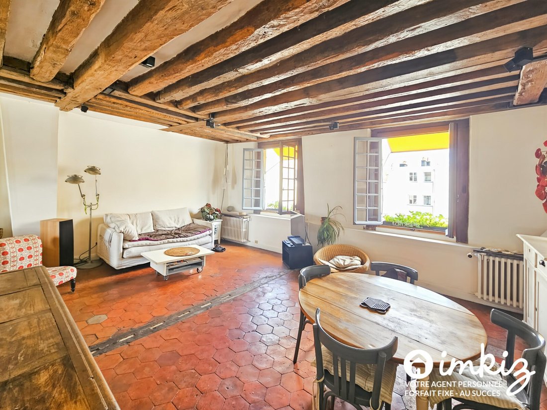 Wohnung in Sorbonne, Paris 5e Arrondissement, Paris 1 - 18774232