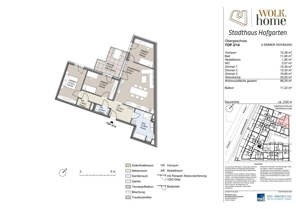 Wohnung in Wolkersdorf im Weinviertel, Niederösterreich, Österreich 2 - 18775307