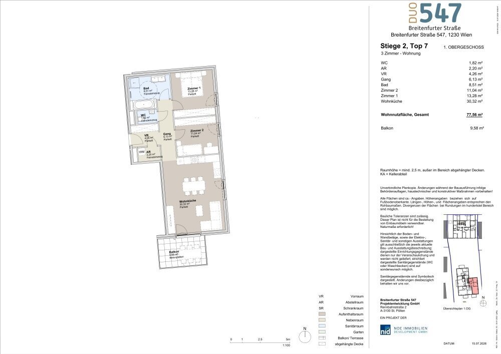 Wohnung in Wien, Wien, Österreich 1 - 18775331