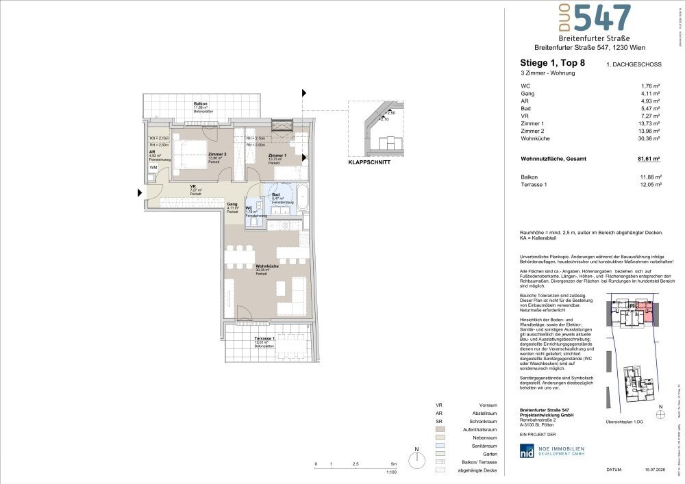 Wohnung in Wien, Wien, Österreich 1 - 18775329