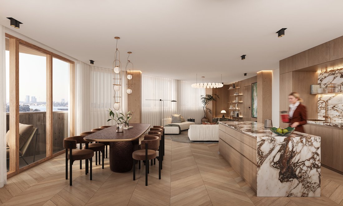 Appartamento a Amsterdam, Olanda Settentrionale, Paesi Bassi 2 - 18774636