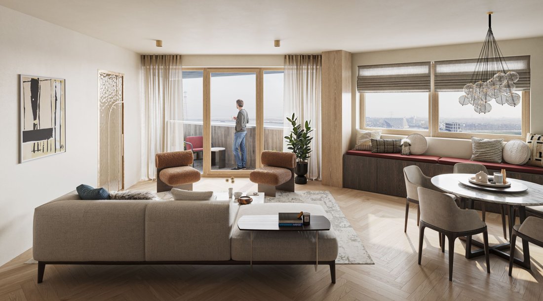Appartement à Amsterdam, Hollande-Septentrionale, Pays-Bas 2 - 18774626