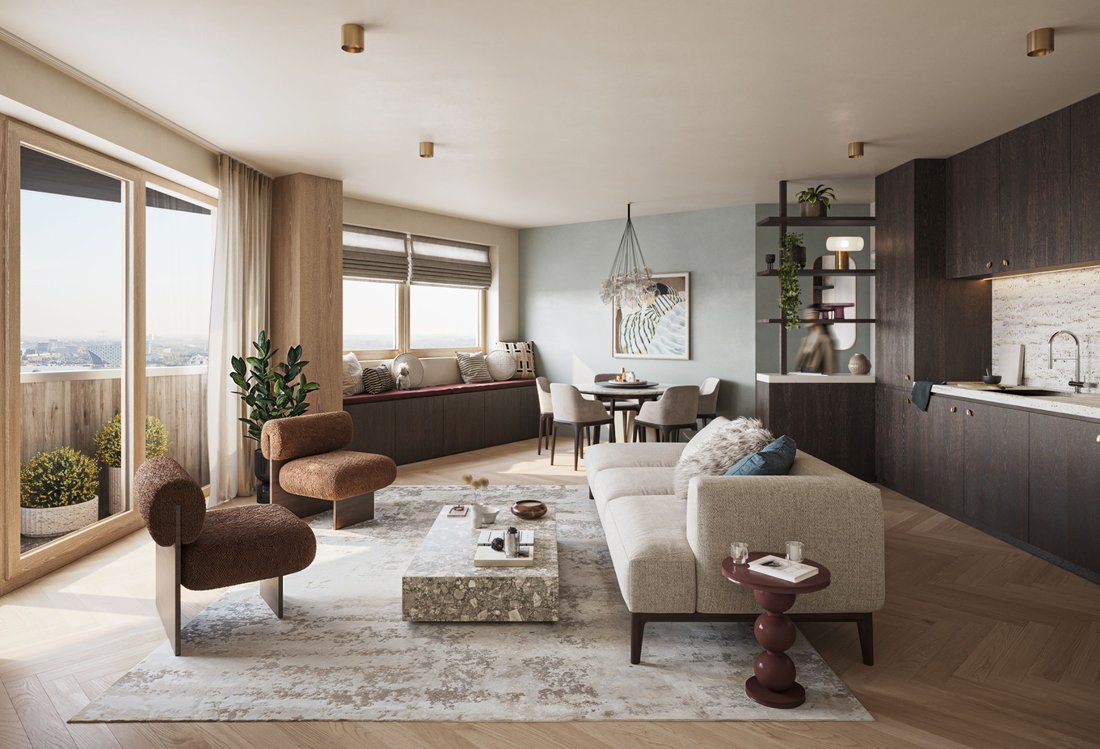 Appartement à Amsterdam, Hollande-Septentrionale, Pays-Bas 4 - 18774626