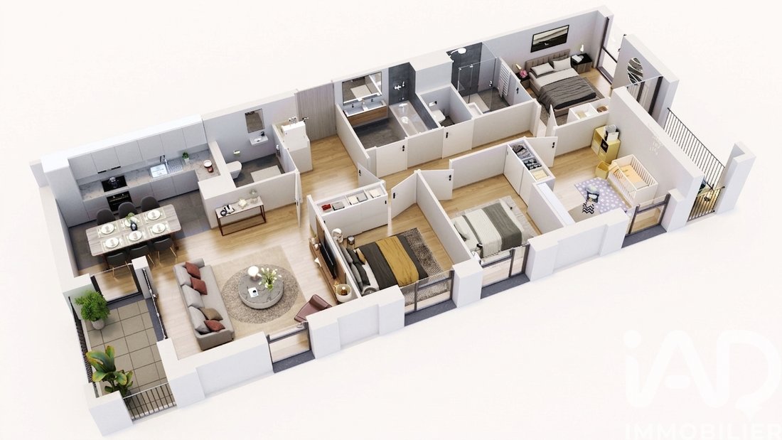 Apartamento en Vilmorin, Massy, Francia 2 - 17672149