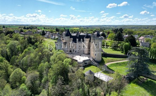 Castello a Argenton-sur-Creuse, Centro-Val della Loira, Francia 1
