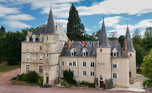 Castillo en Térmico-Viejo-Vican, Vichy, Francia 1