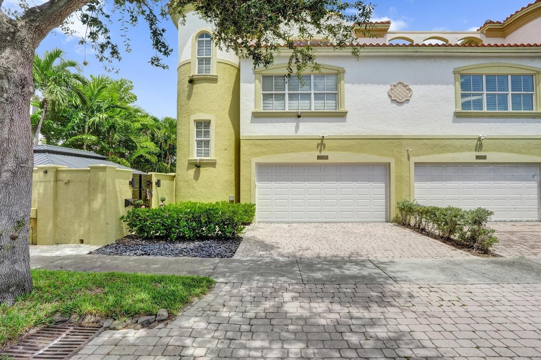 Maison de ville à Fort Lauderdale, Floride, États-Unis 2 - 18778960