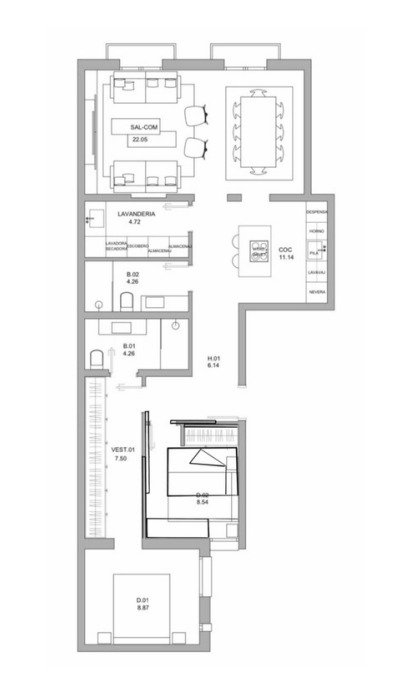 Wohnung in Centro, Madrid, Spanien 4 - 18780181