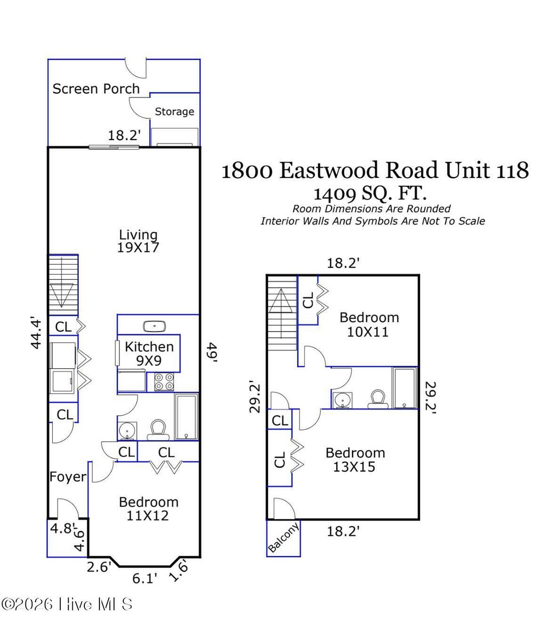 Townhouse en Wilmington, Carolina del Norte, Estados Unidos 2 - 18778437