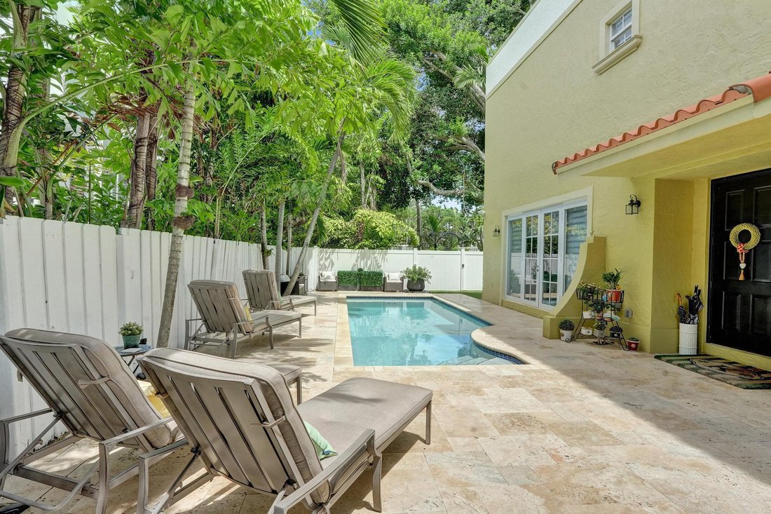 Maison de ville à Fort Lauderdale, Floride, États-Unis 1 - 18778960