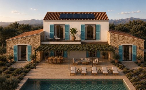 Casa di campagna a Binissalem, Isole Baleari, Spagna 1