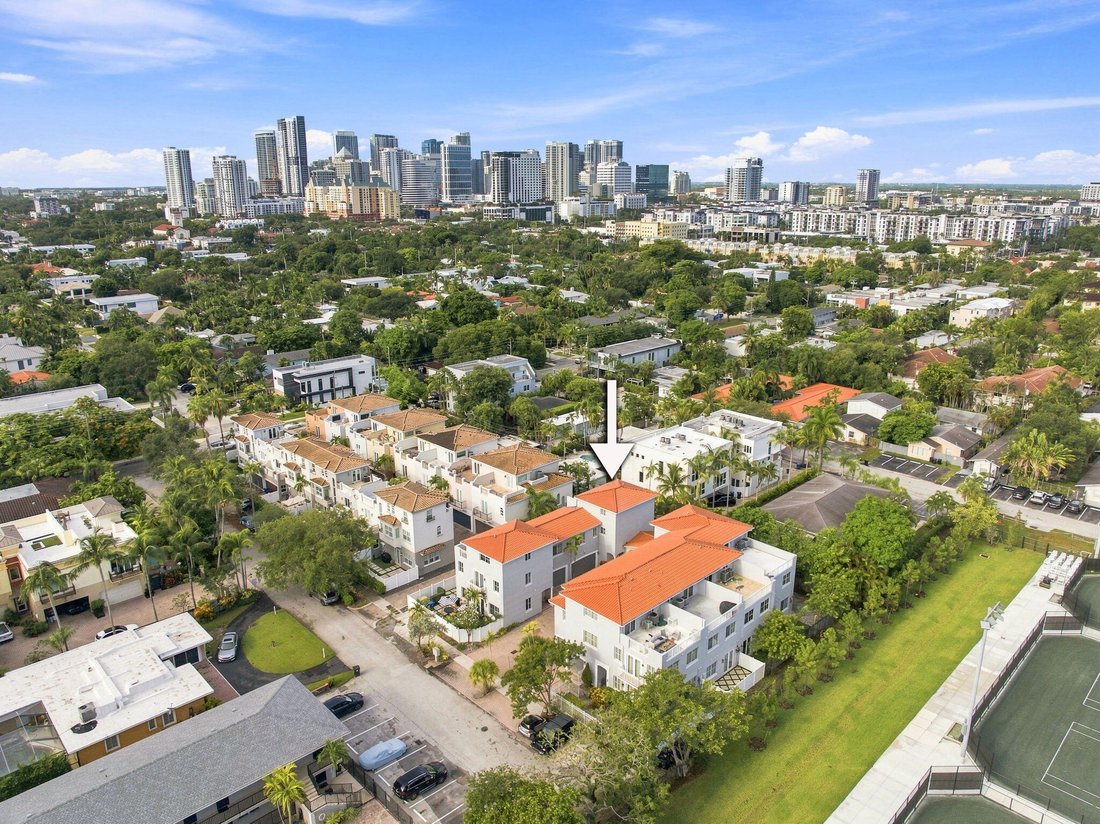 Maison de ville à Fort Lauderdale, Floride, États-Unis 1 - 18778924