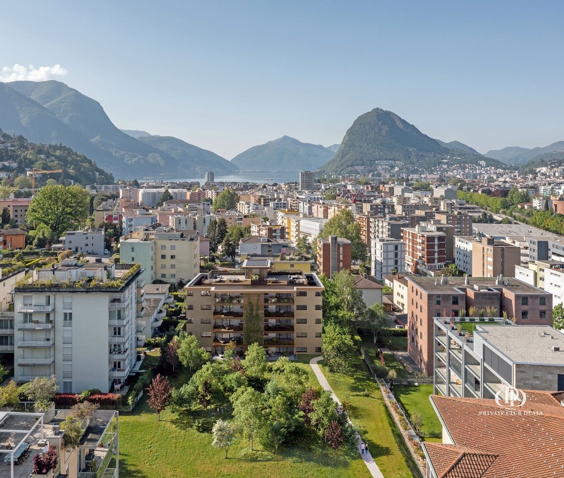 Appartement à Lugano, Tessin, Suisse 1 - 18780193