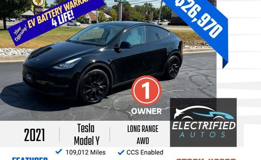 2021 Tesla Model Y Long Range Sport Utility 4D in Joplin, MO, United States 1
