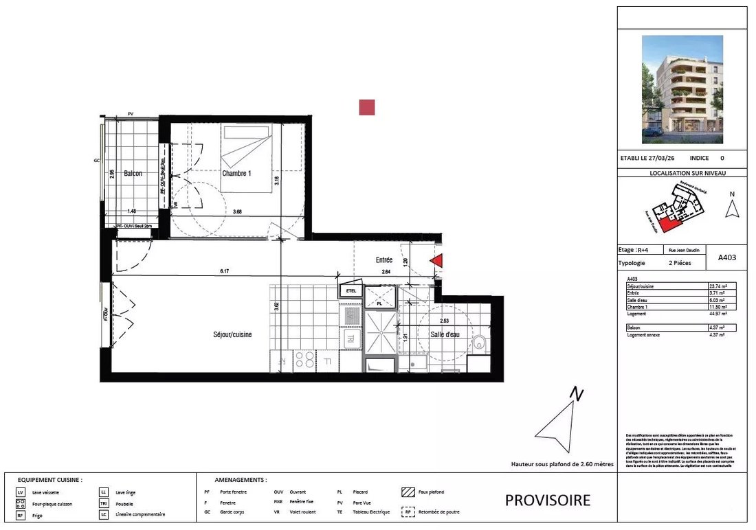 Wohnung in Cambronne-Garibaldi, Paris 15e Arrondissement, Paris 2 - 18777397