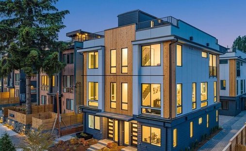 Maison de ville à Seattle, Washington, États-Unis 1