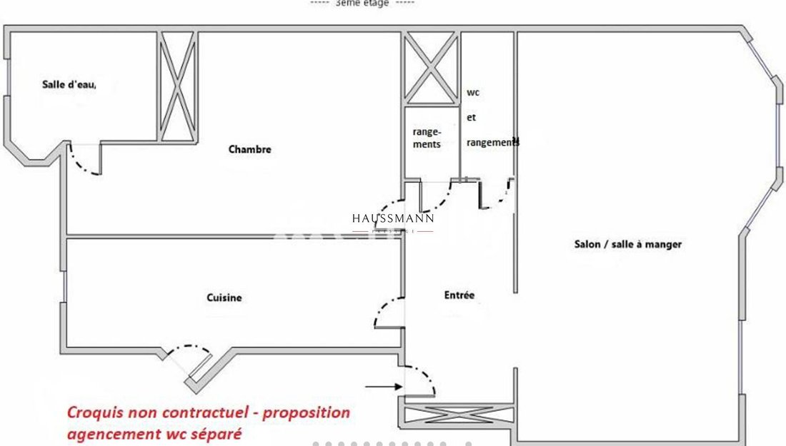 Wohnung in Hoche-Friedland, Paris 8e Arrondissement, Paris 4 - 18778109