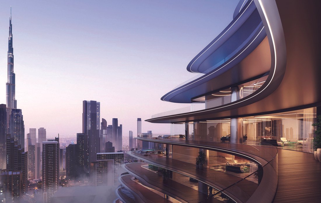 Attico a Business Bay, Emirato di Dubai, Emirati Arabi Uniti 4 - 18783266