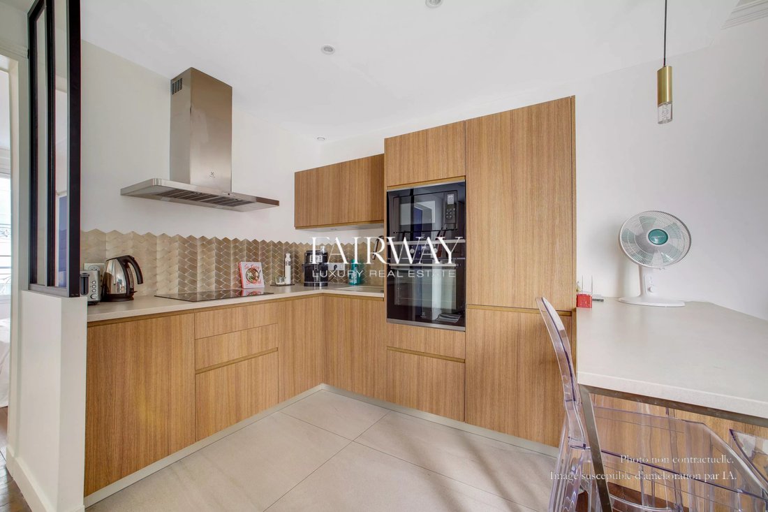 Appartamento a Clichy-Batignolles, Paris 17e Arrondissement, Parigi 3 - 18784715