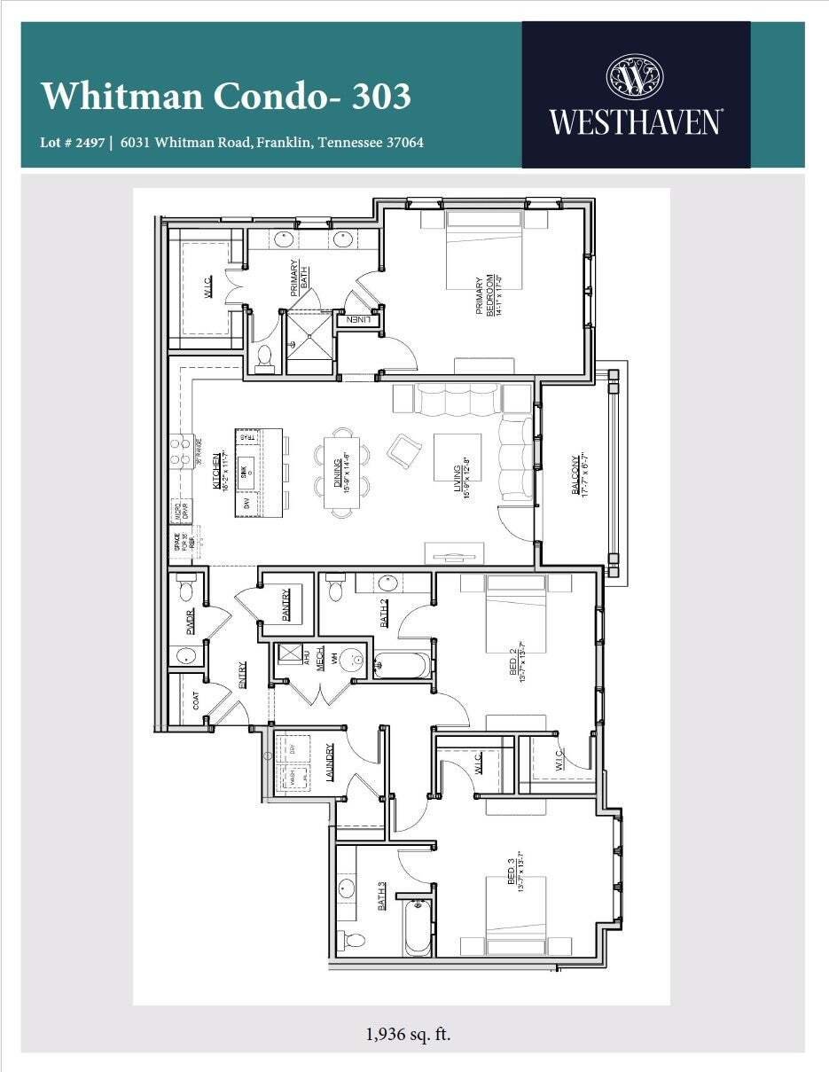 Appartement à Franklin, Tennessee, États-Unis 2 - 18764627