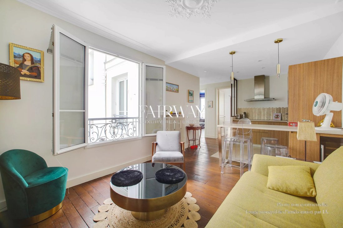 Appartamento a Clichy-Batignolles, Paris 17e Arrondissement, Parigi 2 - 18784715