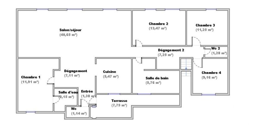 Appartement à Lyon 9e Arrondissement, Lyon, France 3 - 16492574