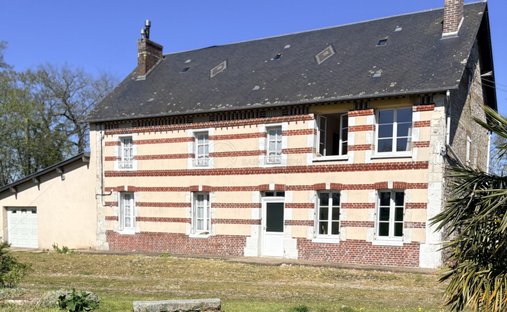 Rancho en Maulevrier-Sainte-Gertrude, Normandía, Francia 1