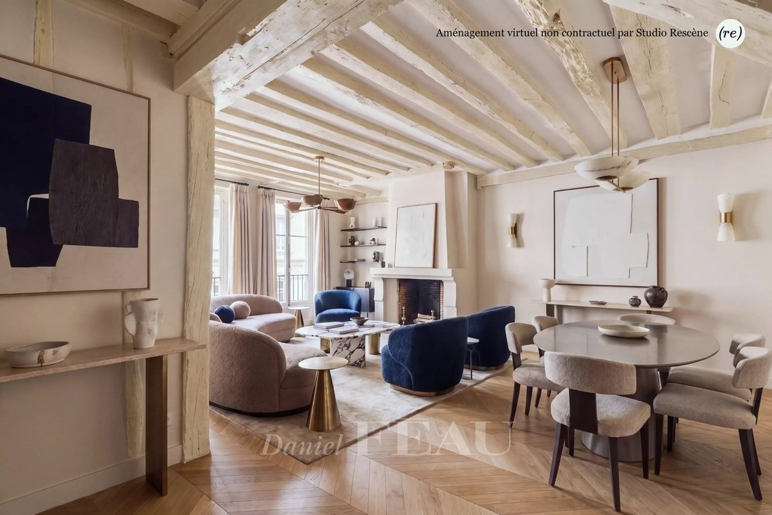 Apartment in Arsenal, Paris 4e Arrondissement, Paris 1 - 18769462