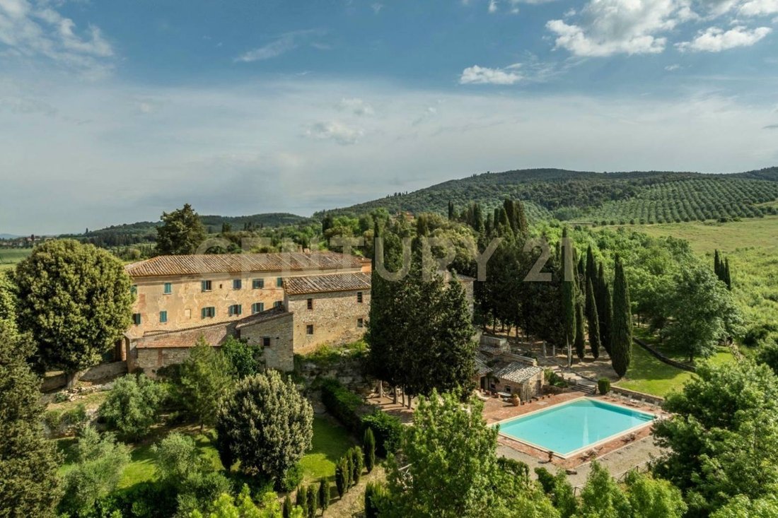 Maisons de campagne à Asciano, Toscane, Italie 3 - 18786288